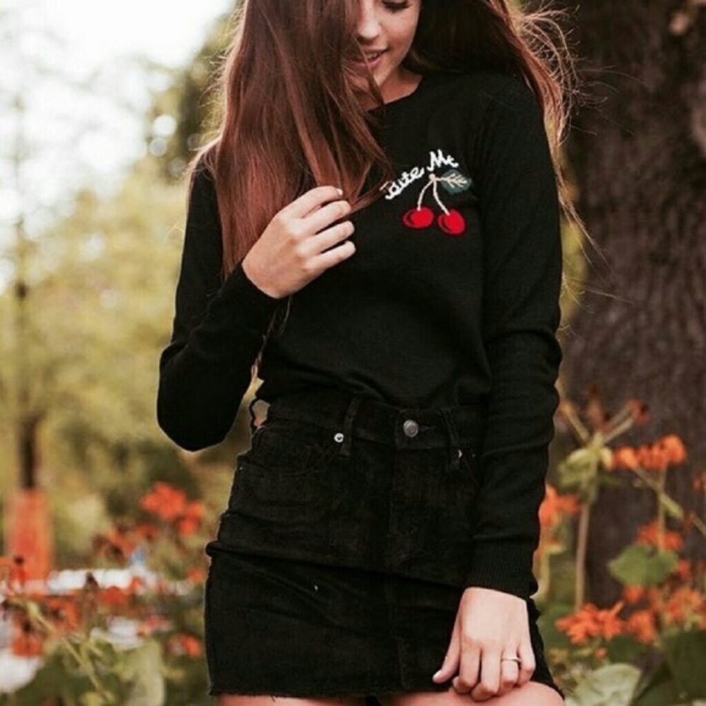 Brandy Melville Bite Me Sweater